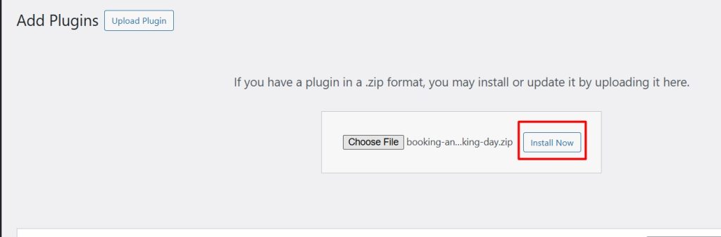 upload min max rental addon