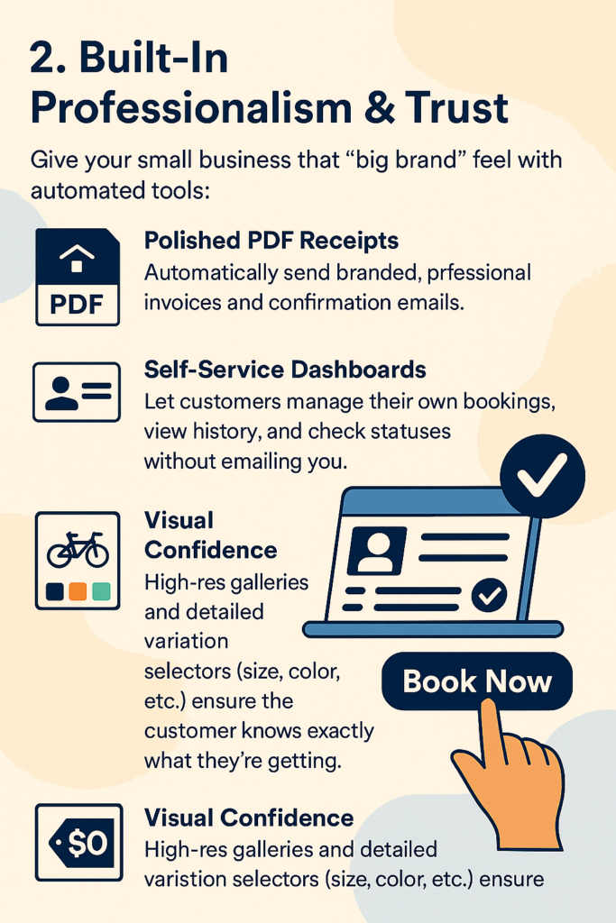 Professionalism in rental business